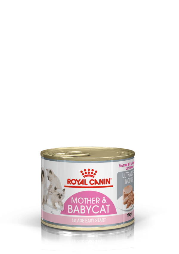 【Royal Canin】法國皇家貓糧 - 離乳貓及母貓營養主食罐頭195g Supply