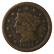 1851 USA Cent F-VF (F-15) Online Hot Sale