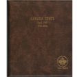 (Pre-Order) Small Cents Canada 1-cent 1920-Date Unimaster Brown Vinyl Coin Binders For Sale