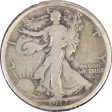 1917 S Obverse Mintmark USA Half Dollar Very Good (VG-8) For Discount