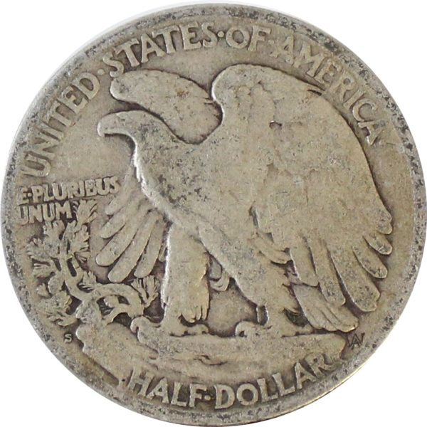 1919 S USA Half Dollar VG-F (VG-10) $ Fashion