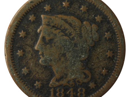 1848 USA Cent G-VG (G-6) Supply