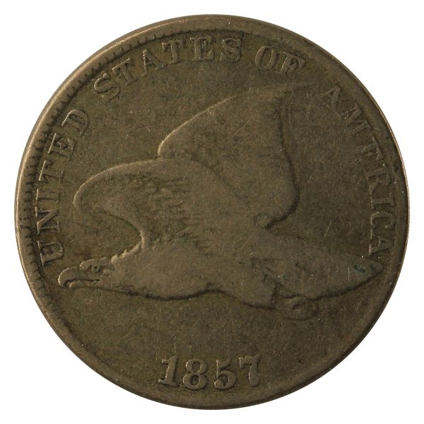 1857 Flying Eagle USA Cent Very Good (VG-8) Online Hot Sale