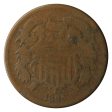 1865 USA 2 Cents About Good (AG-3) Online Hot Sale