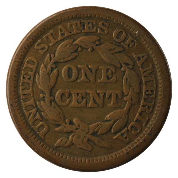 1848 USA Cent F-VF (F-15) on Sale