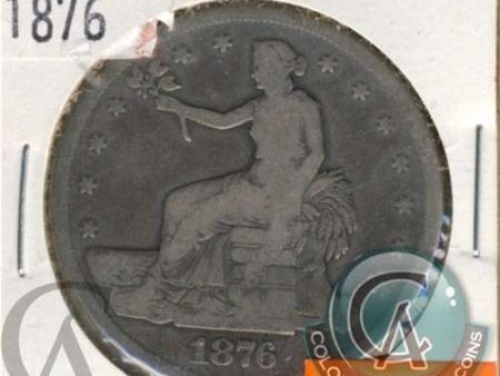 1876 Trade USA Trade Dollar G-VG (G-6) $ Supply