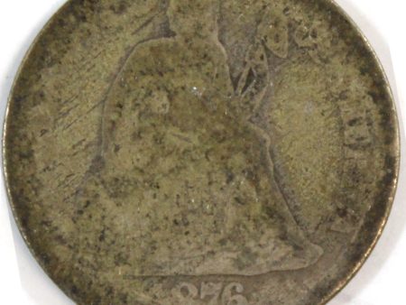 1876 USA Dime Filler Hot on Sale