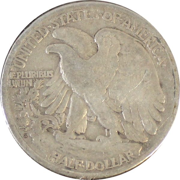 1918 S USA Half Dollar VG-F (VG-10) Fashion