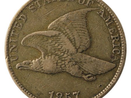 1857 Flying Eagle USA Cent VF-EF (VF-30) $ Discount