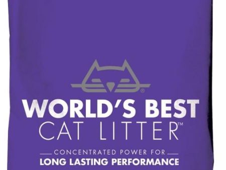 World s Best Lavender Scented Multiple Cat Clumping Formula Cat Litter For Cheap