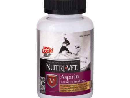 Nutri-Vet Aspirin Chewable Tablets for Small Dogs Online now