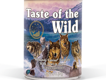 Taste Of The Wild Wetlands Canned Dog Food Discount