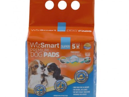 WizSmart Super All Day Dry Premium Dog Pads For Sale